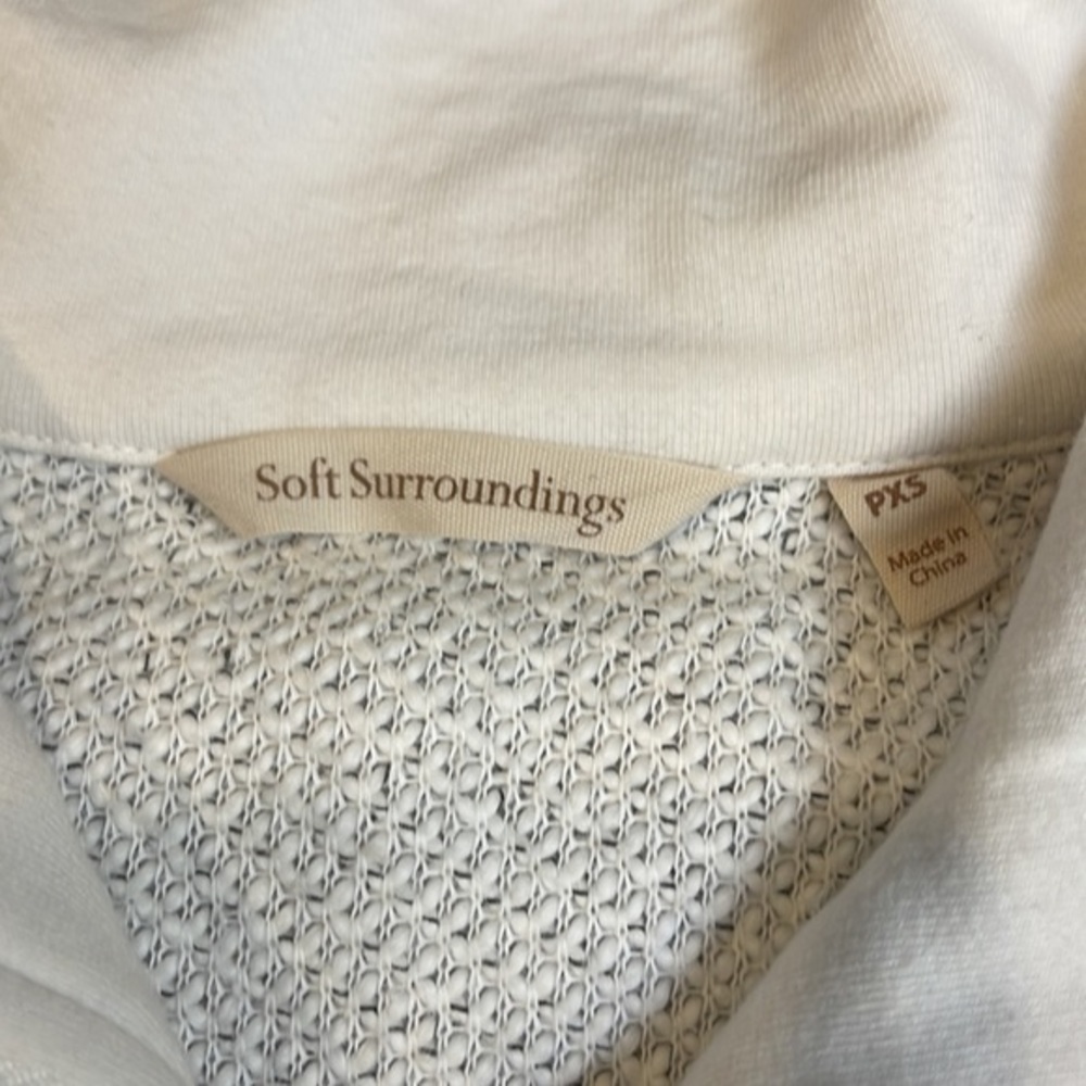 { Soft Surroundings } - Quarter Zip Pullover - Picture 6 of 6
